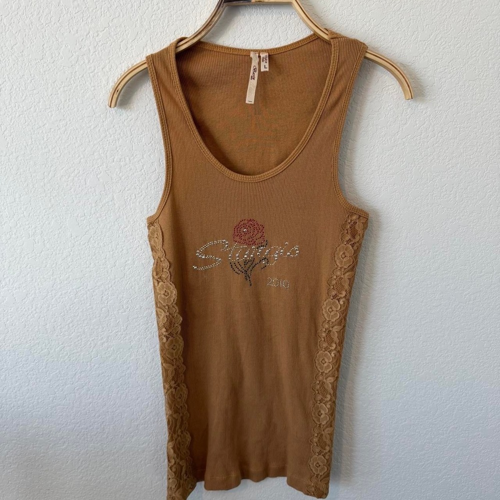 Bling Rose Sturgis 2010 Tank
